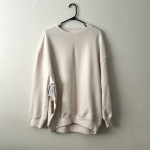 Wilfred Nwt Cream Oversized Sweatshirt